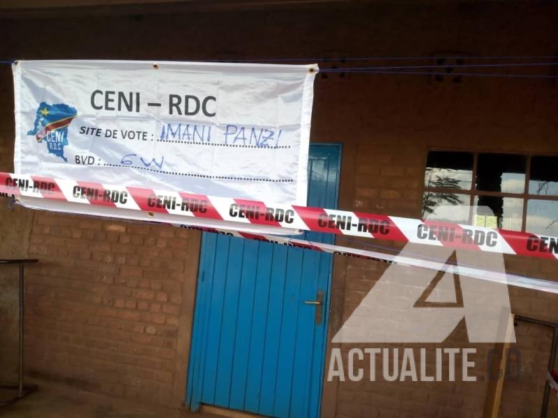 Un bureau de vote fermé à Bukavu par manque de machine à voter.