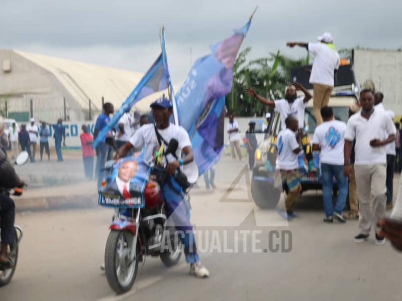 Les militants du PPRD mobilisés à Kindu contre l'arrivée de Martin Fayulu