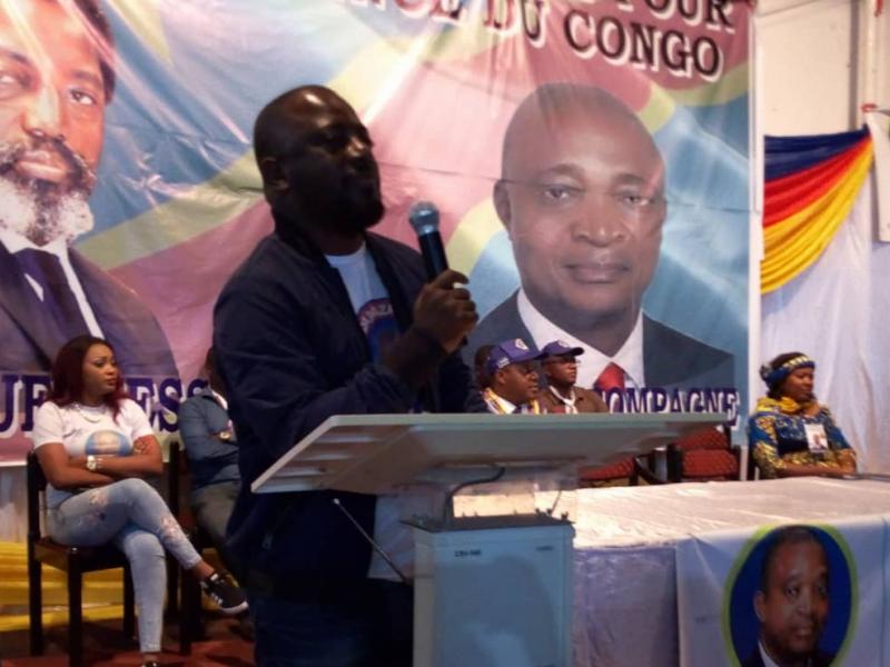 Zoé Kabila  à Bukavu / Ph. ACTUALITE.CD  