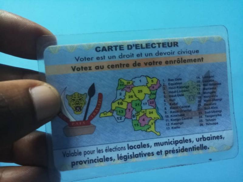 Carte d'électeurs