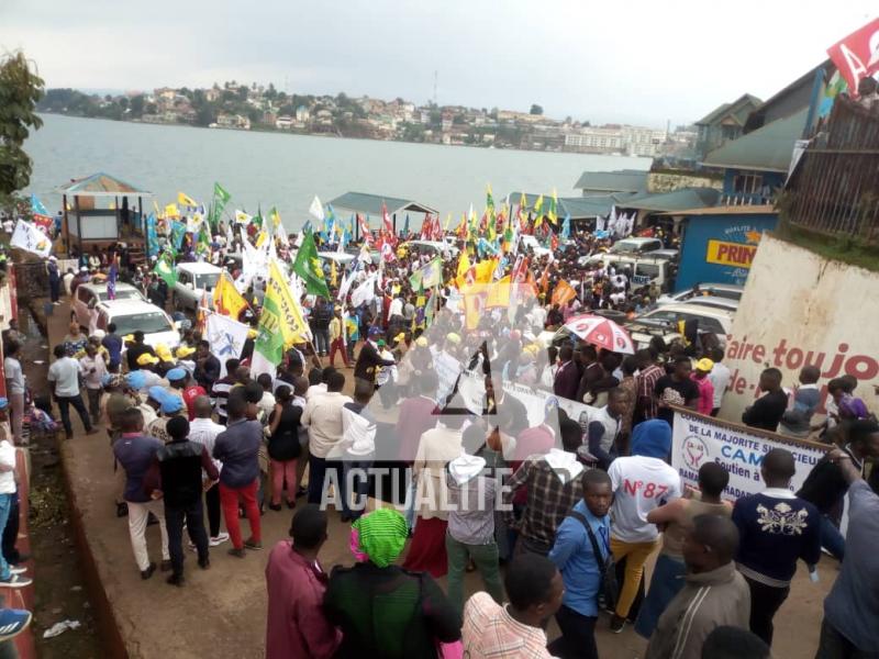 Les militants attendent Néhémie Mwilanya au Port Ihusi