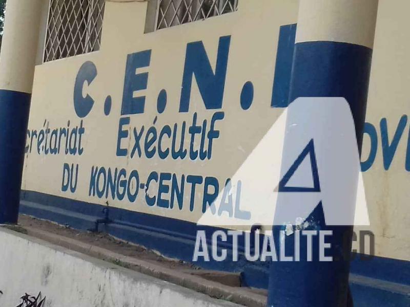 Le secrétariat exécutif de la CENI du Kongo Central.