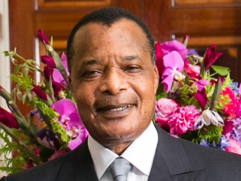 Denis Sassou N'guesso, président de la République du Congo