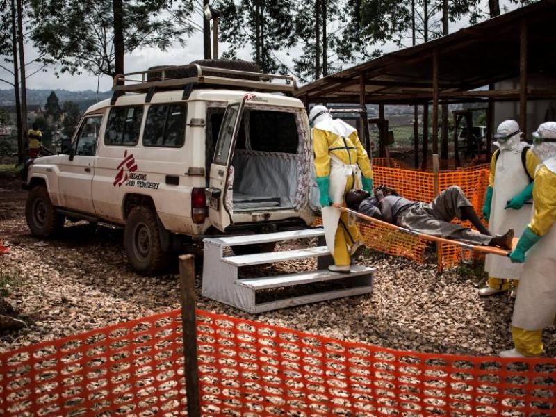 Centre de traitement d'Ebola dans la zone de Butembo en RDC / Droits tiers 