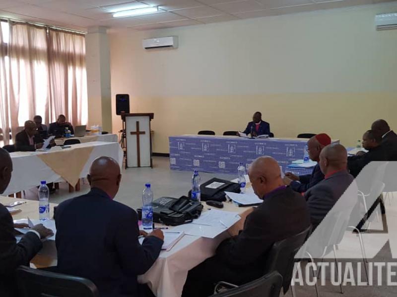 Les membres de l'ECC en assemblée plénière à Kinshasa/Ph Christine Tshibuyi ACTUALITE.CD