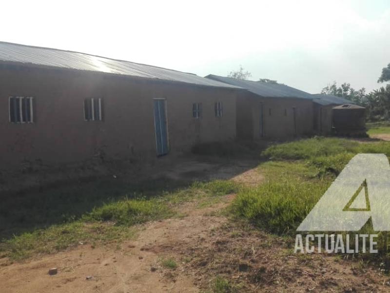 Ecole primaire Ngite à Mavivi désertée par les élèves suite aux attaques à répétition des rebelles ADF/Ph Yassin Kombi ACTUALITE.CD