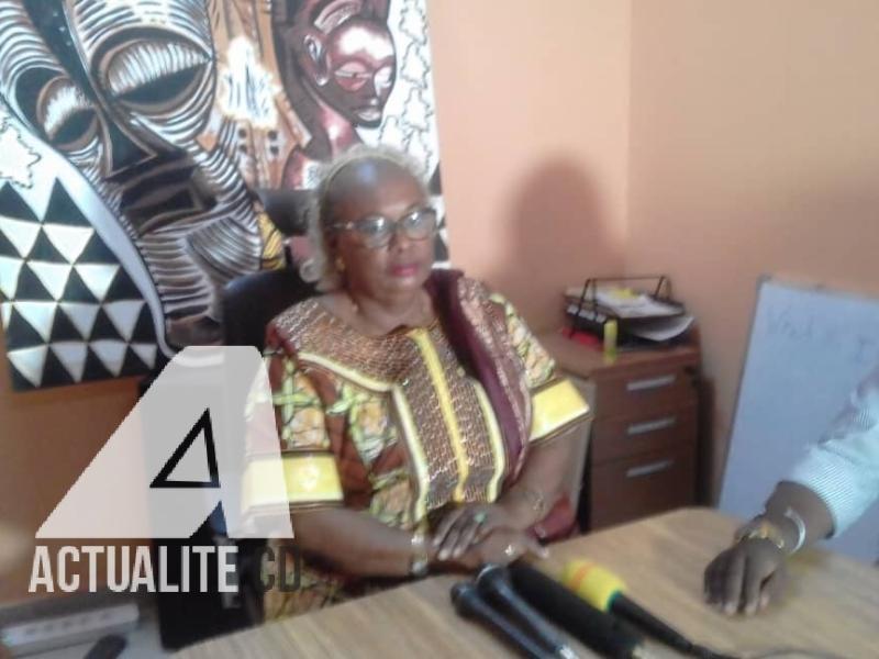 Nelly Kiwewa,Candidate vice-gouverneur de la ville de Kinshasa