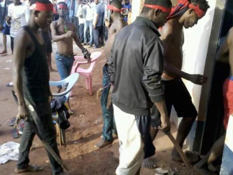 Des miliciens Kamwina Nsapu dans la région du Kasaï / Ph. DR  