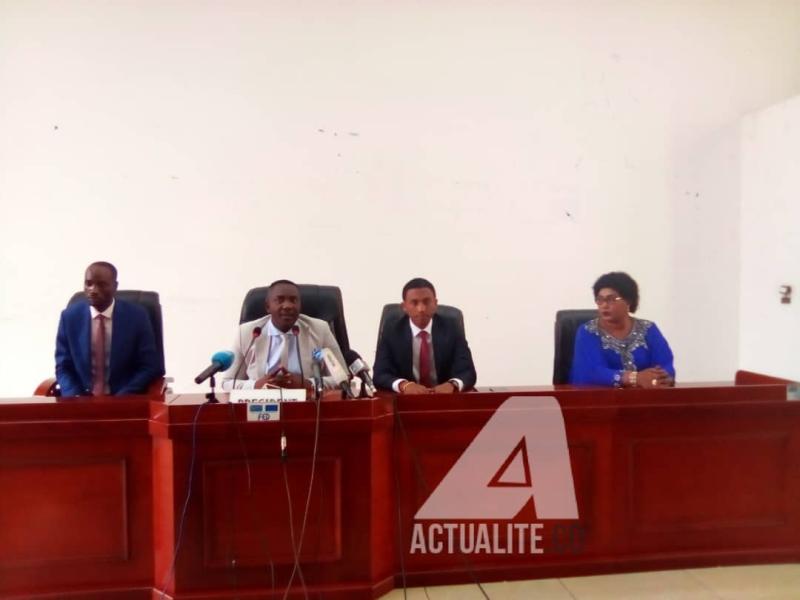 Les membres du Bureau définif de l'Assemblée provinciale de Kinshasa/Ph.ACTUALITE.CD