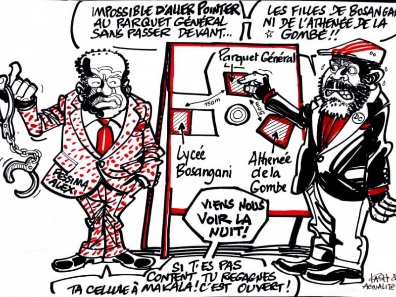 Caricature ACTUALITE.CD réalisée par Kash