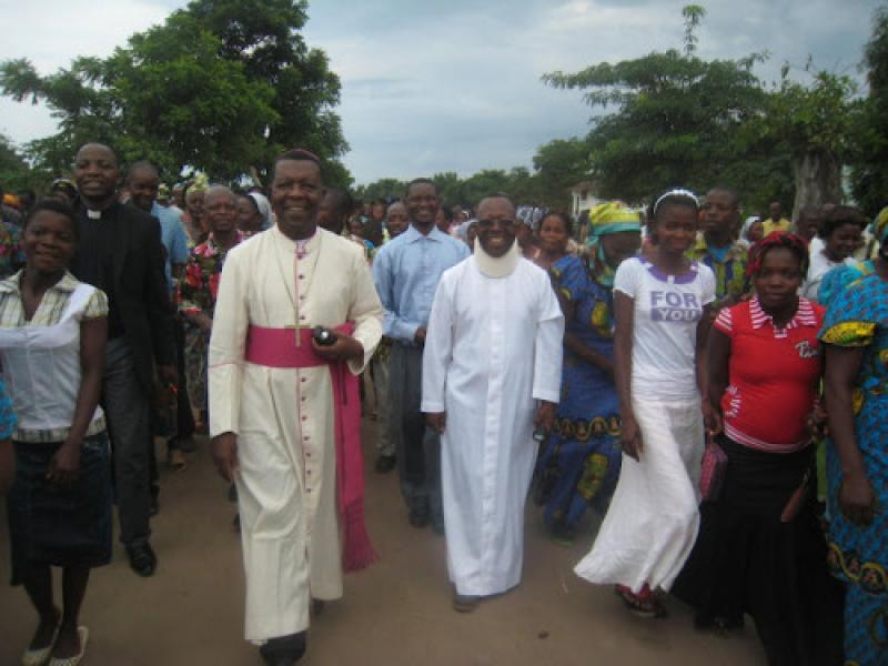 L’évêque de Tshumbe, Mgr Nicolas Djomo