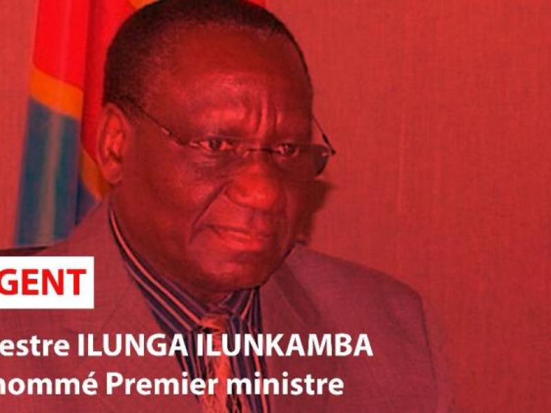 Sylvestre Ilunga, nouveau premier ministre