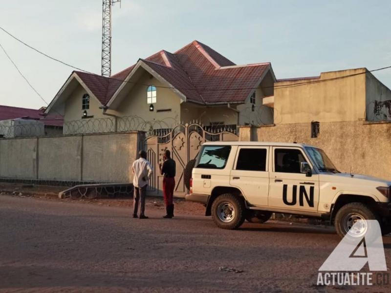 La résidence de la cheffe de bureau du PAM à Kananga/Photo ACTUALITE.CD