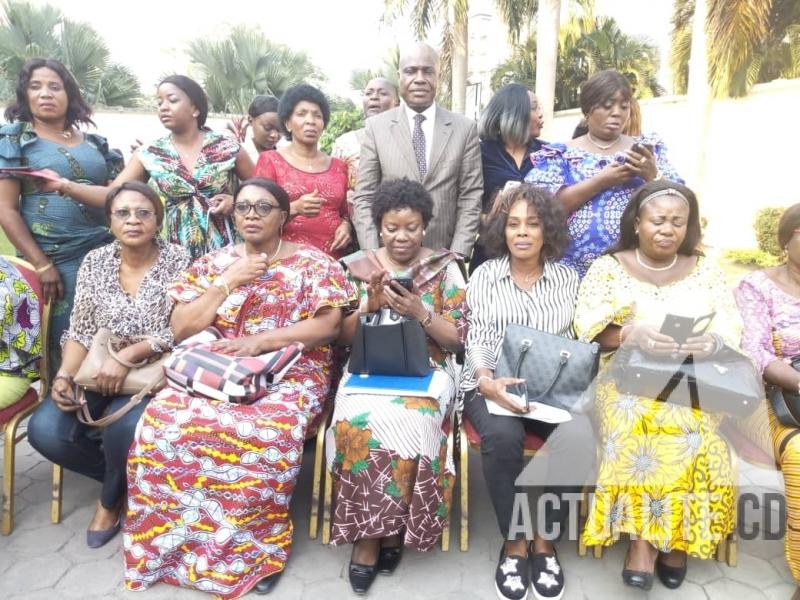 Rencontre des femmes de la coalition Lamuka et Martin Fayulu