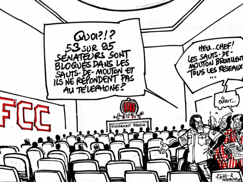 Caricature ACTUALITE.CD réalisée par Kash