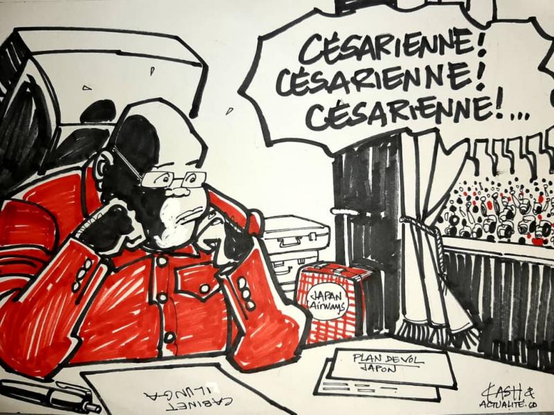 Caricature ACTUALITE.CD réalisée par Kash