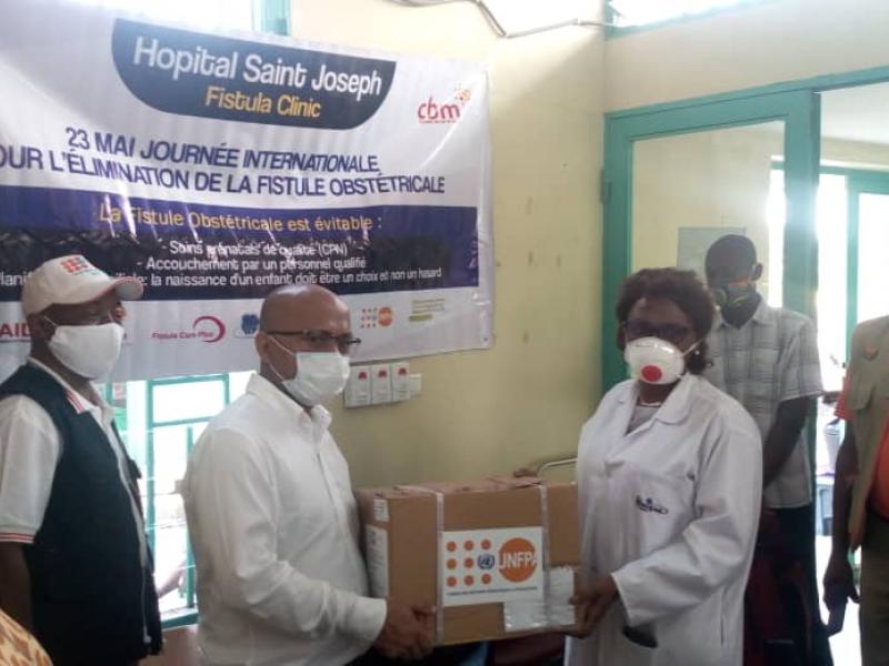 Kinshasa : l'Unfpa a remis des kits de dignité aux femmes guéries de fistule obstétricale