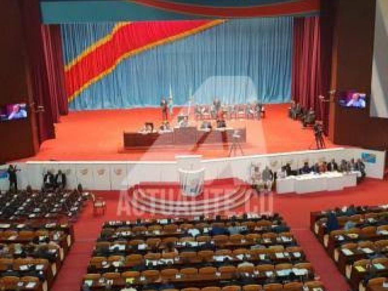 Une plénière de l'Assemblée nationale. Photo ACTUALITE.CD