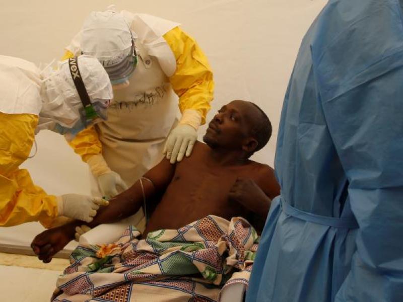 Un malade d'Ebola/Ph. Droits tiers