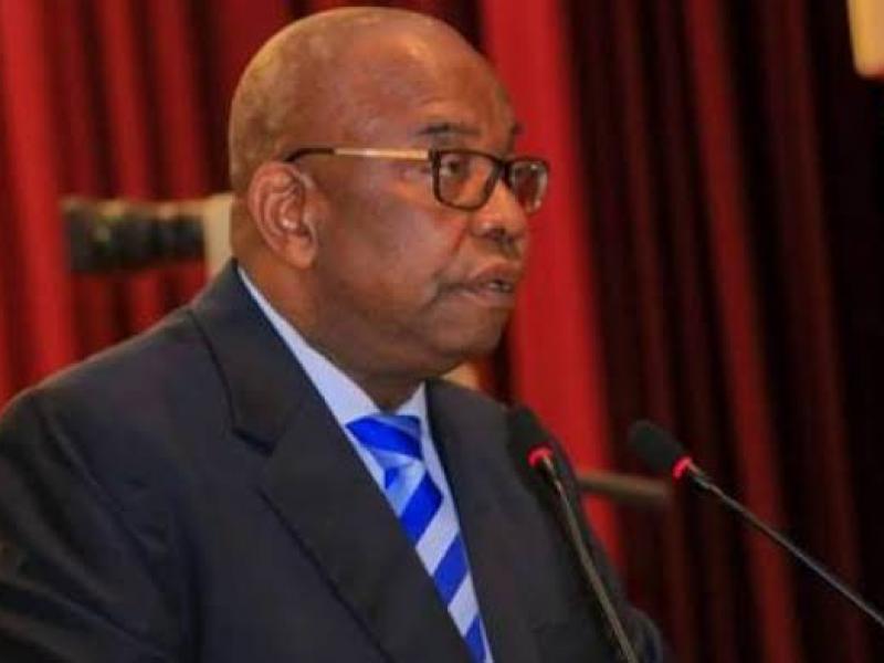 Le VPM Gilbert Kankonde lors d'une plénière à l'Assemblée. Ph. Droits tiers