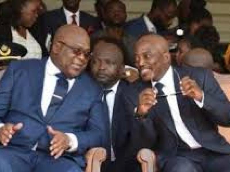 Félix Tshisekedi et Joseph Kabila