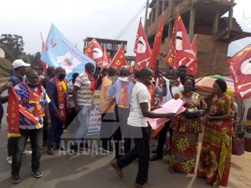 Marche anti-Malonda à Bukavu/ph. ACTUALITE.CD