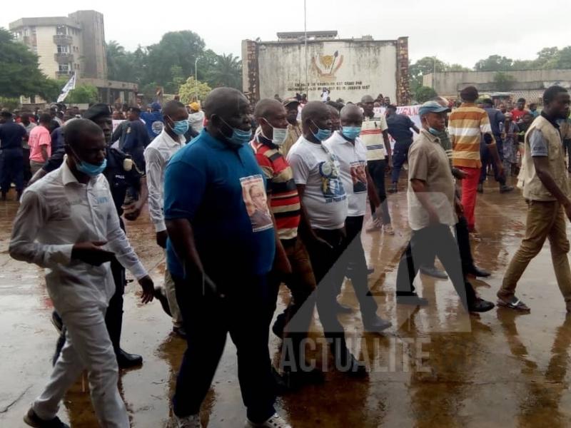 La marche de Lamuka du 13 juillet 2020 à Gbadolite
