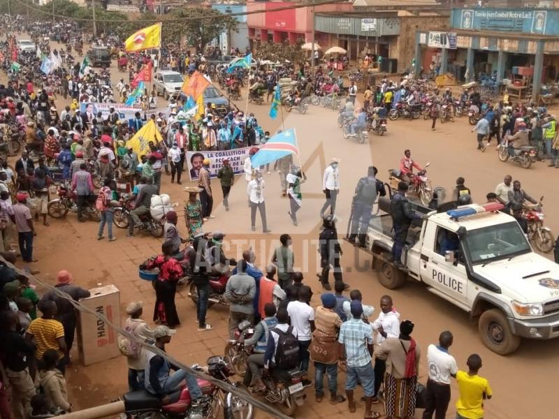 Marche du FCC à Butembo ce samedi 25 juillet