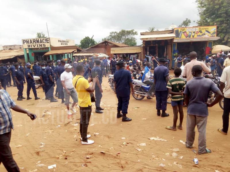 la marche de Lamuka à Gemena/ PH. ACTUALITE.CD