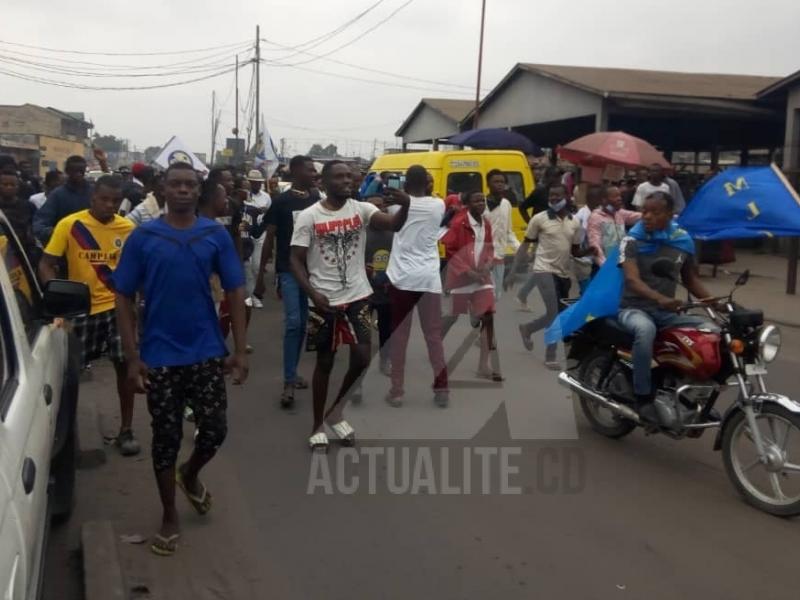 La marche de Lamuka anti-Malonda à Kinshasa