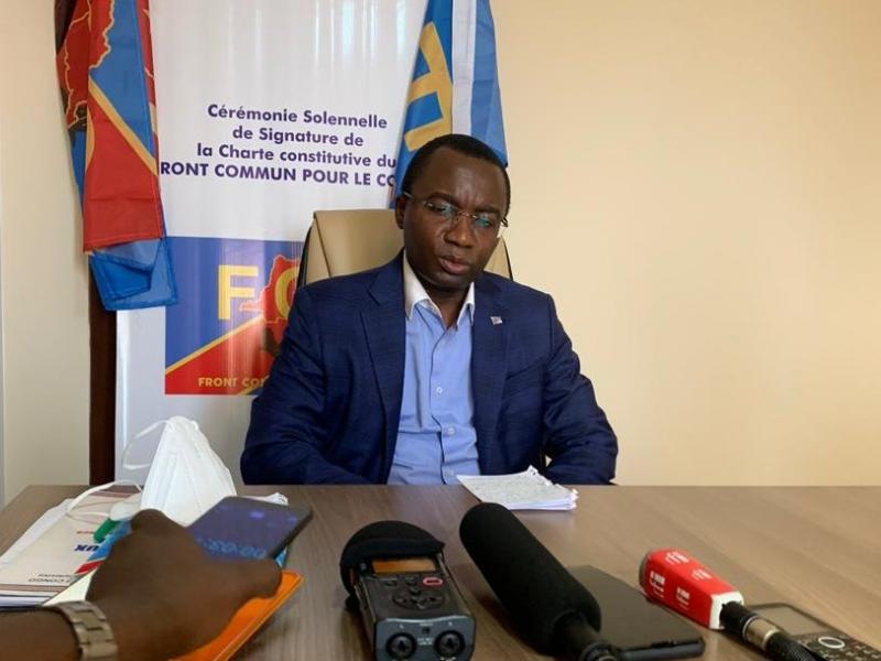 Nehemie Mwilanya, coordonnateur national du FCC. Ph/droits tiers