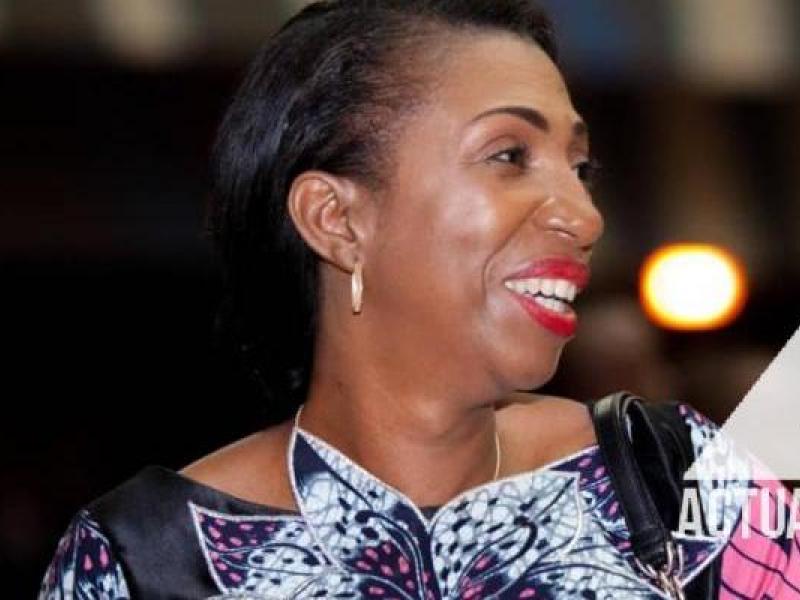 Jeanine Mabunda. Ph. ACTUALITE.CD.