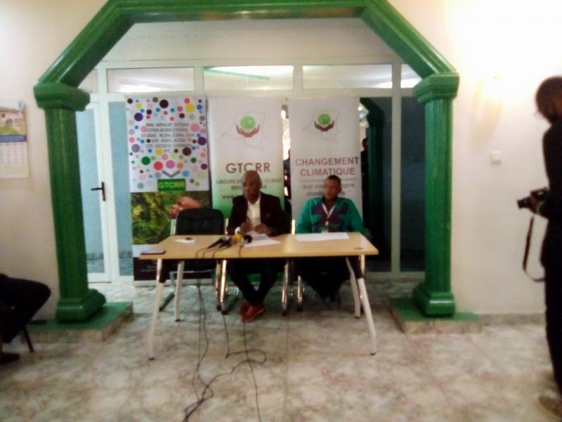 Le GTCRR en conférence de presse à Kinshasa
