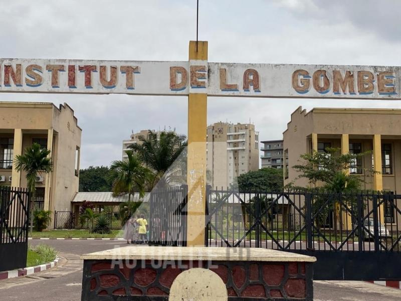 l'entrée de l'Institut de la Gombe, Ph. ACTUALITE.CD