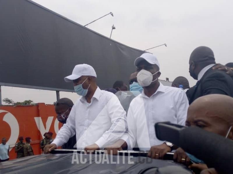 Martin Fayulu et Adolphe Muzito de retour à Kinshasa ce samedi/Ph. ACTUALITE.CD