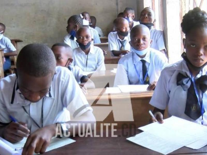 Les élèves dans une école de Mbuji-Mayi/Ph. ACTUALITE.CD