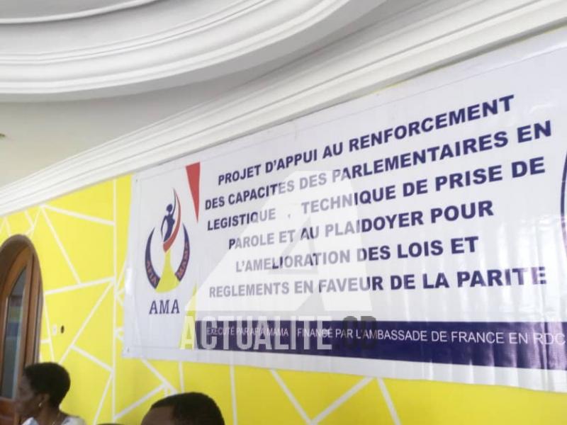 RDC : Afia Mama a formé des parlementaires sur la prise de parole et la parité