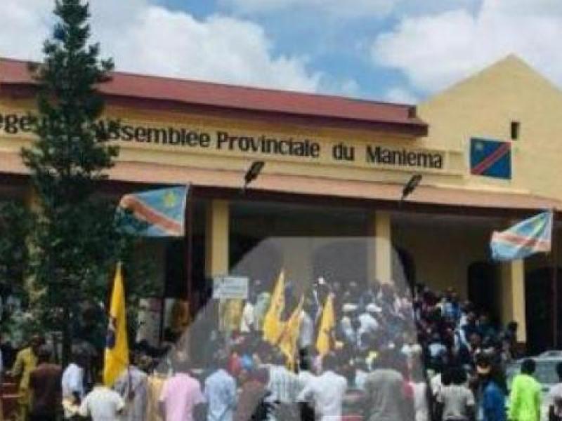Bâtiment de l'Assemblée provinciale du Maniema/Ph. ACTUALITE.CD