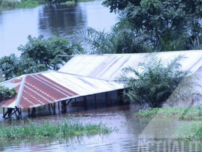 Inondations dans la ville d'Uvira/Ph. ACTUALITE.CD