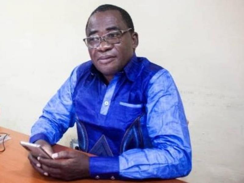 Jonas Tshiombela, coordonnateur de la Nouvelle société civile congolaise/Ph droits tiers