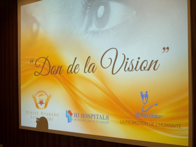 RDC : Denise Nyakeru signe un partenariat pour 100 opérations gratuites de la cataracte et du glaucome
