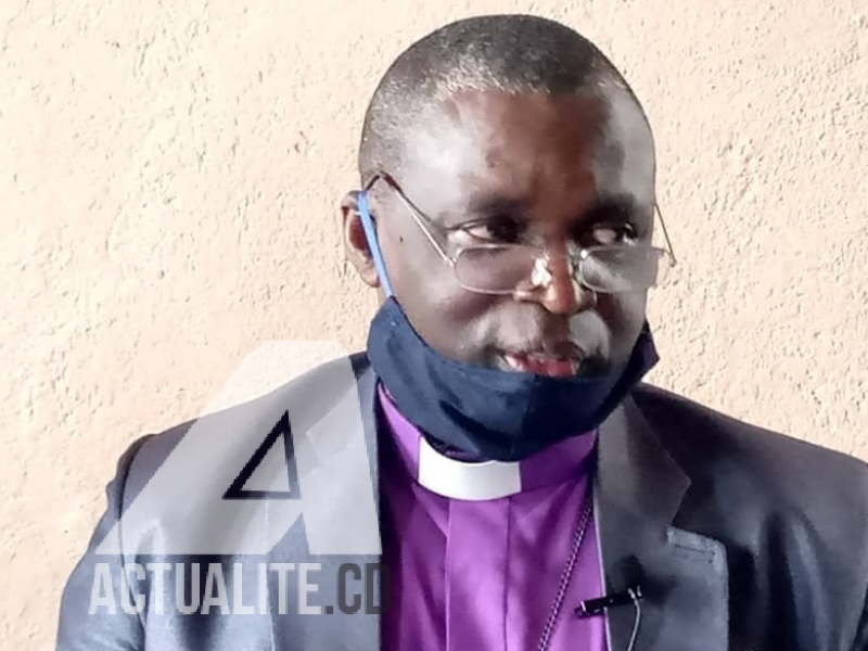 Mgr Isesomo Adolphe, l'évêque anglican à Butembo/Ph ACTUALITE.CD