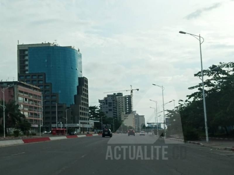 Boulevard du 30 juin à Kinshasa/Ph ACTUALITE.CD