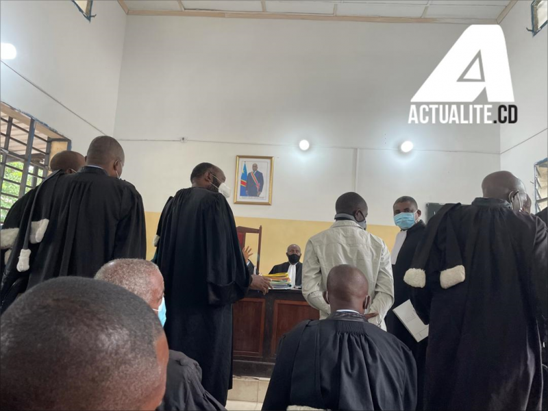 Procès Makila vs Mulegwa au tribunal de paix de Ngaliema/Ph ACTUALITE.CD