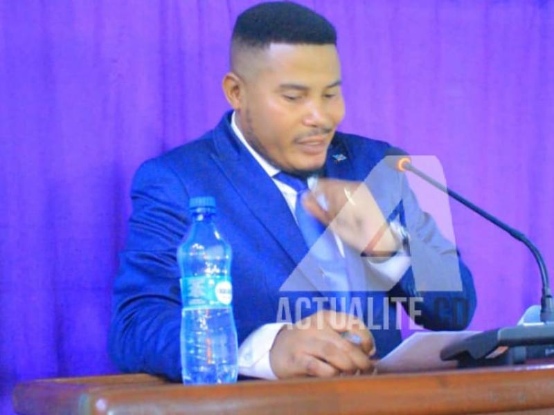 Président de l'Assemblée provinciale de Haut-Lomami. PH/ACTUALITE.CD
