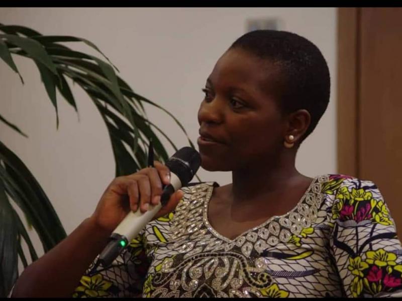 RDC : « Les discours du Chef de l’Etat n’ont pas rencontré les attentes de la population », Chantal Faida, activiste sociale. Photo. Droits tiers