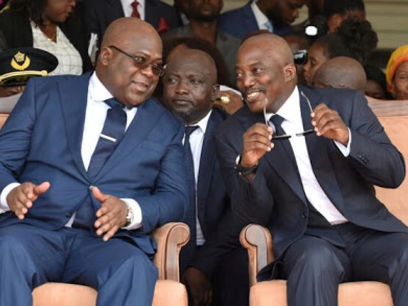 Kabila et Tshisekedi. PH/Droits tiers.
