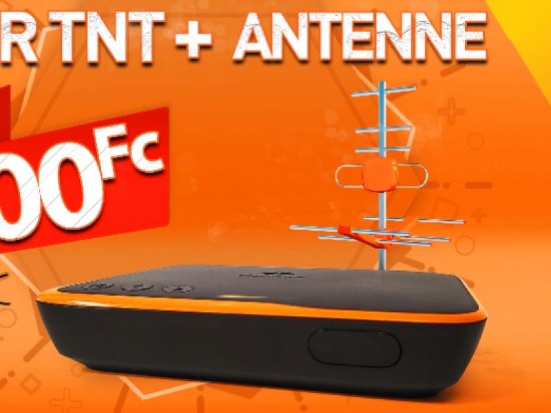 Avec 1000 FC, Obtenez le décodeur TNT + antenne STARTIMES
