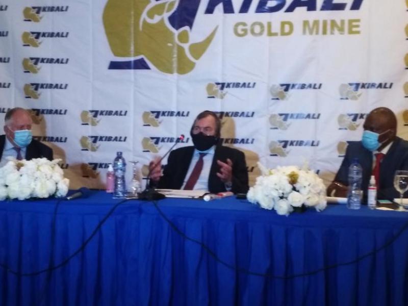 Le Comité dirigeant de Kibali Gold Mine au cours de la conférence 2 février 2021/DESKECO.COM