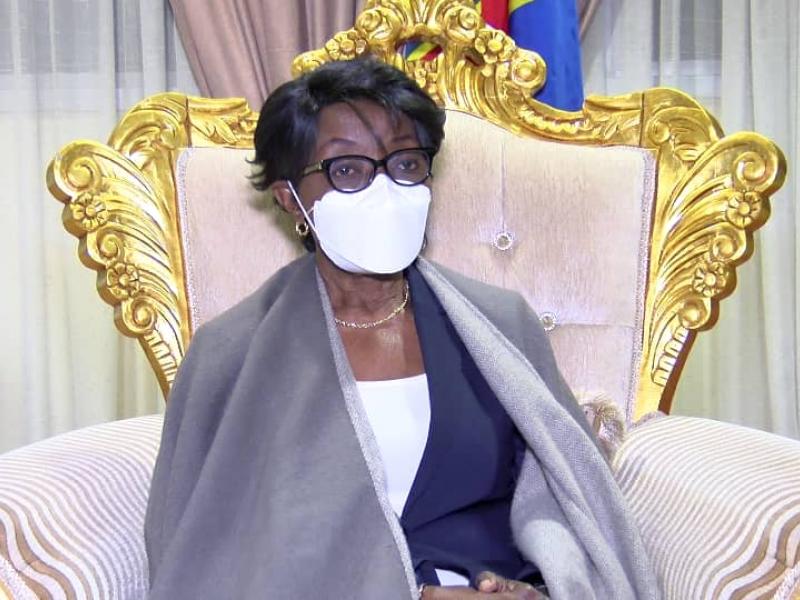 Marie Tumba Nzeza, ministre des affaires étrangères/ph. droits tiers